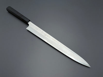 Yauji Yoshihiro Blue #2 Damascus Yanagiba 330mm