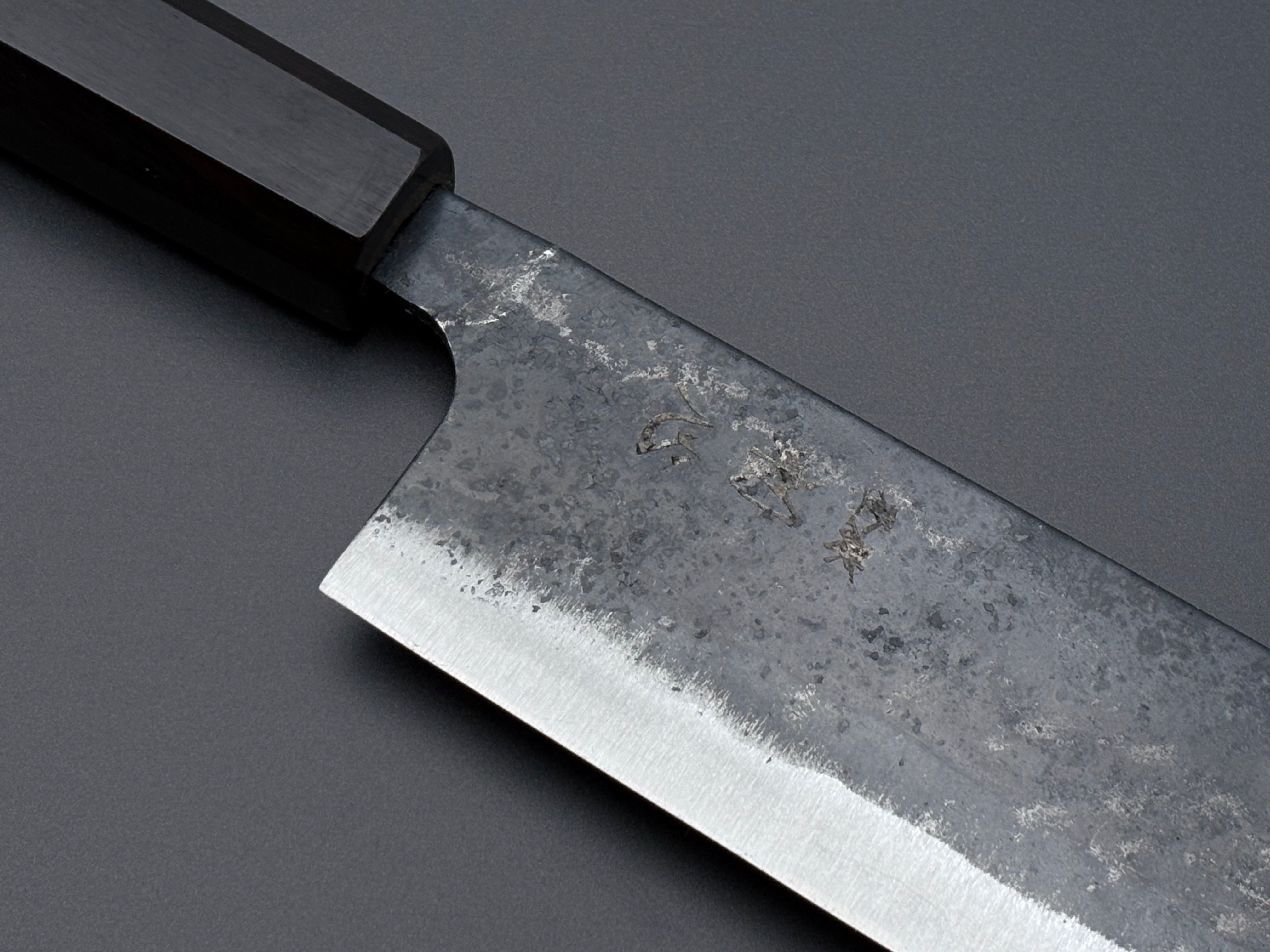 Hatsukokoro Kurogane Blue #2 Nakiri 165mm