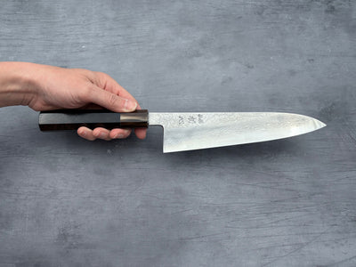 Masuda Yoshihide Blue #1 Damascus Gyuto 210mm