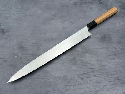Hatsukokoro Blue #2 Kurouchi Yanagiba 330mm