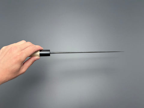 Naoki Mazaki White #2 Kurouchi Nashiji Gyuto 240mm