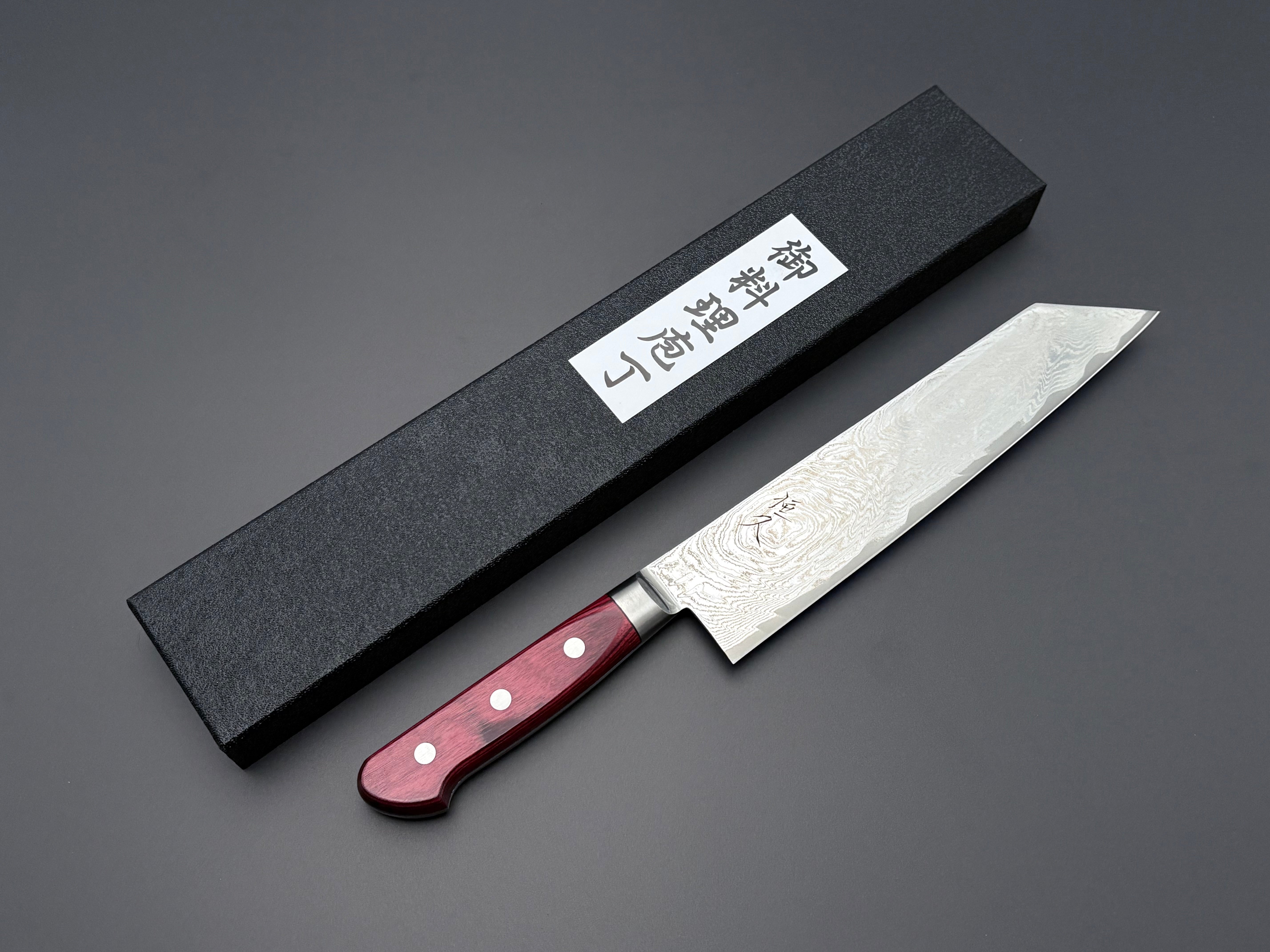 Tsunehisa AUS10 Damascus Kiritsuke Gyuto 210mm