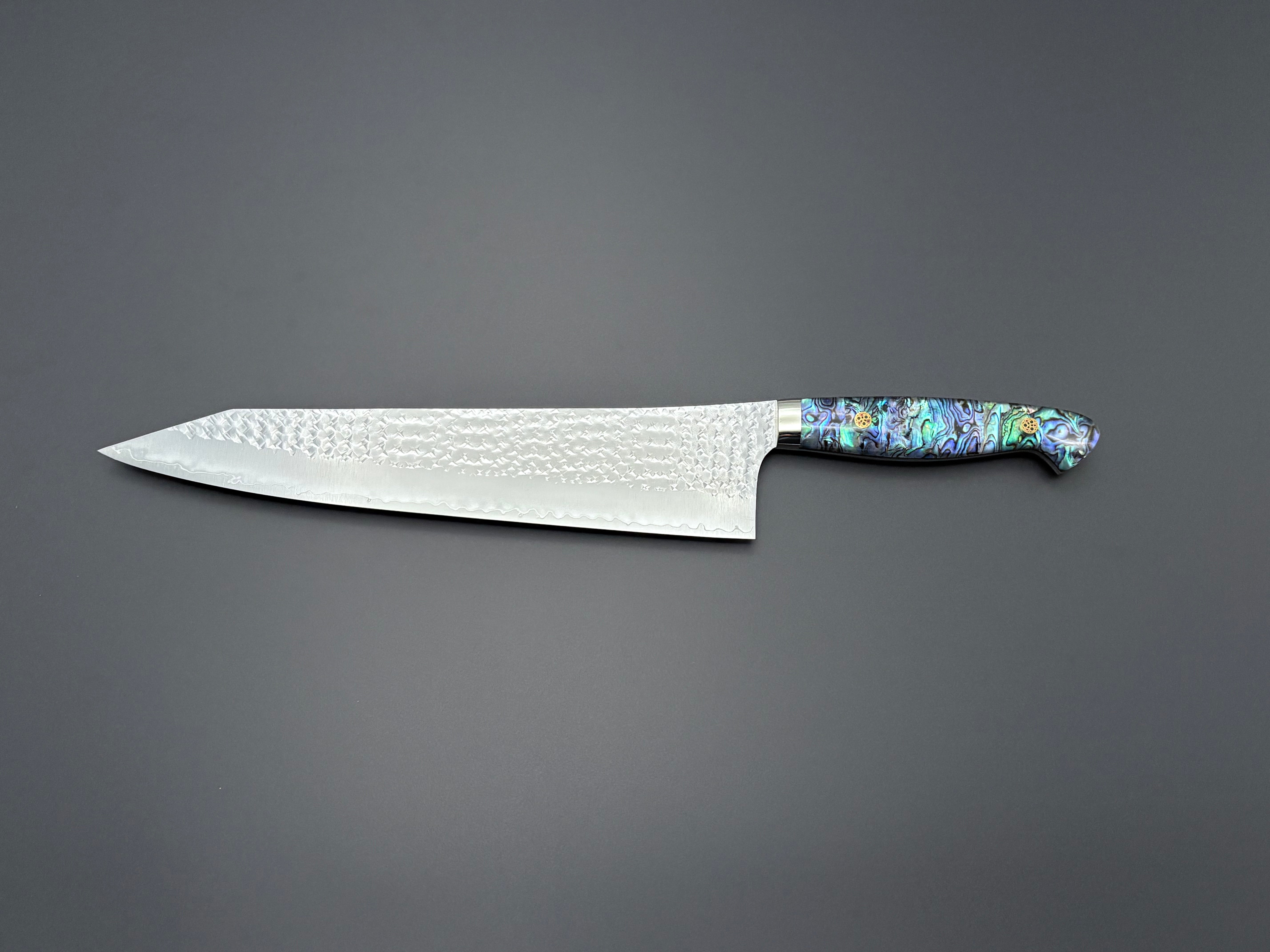 Yu Kurosaki Senko Gyuto 270mm with abalone handle