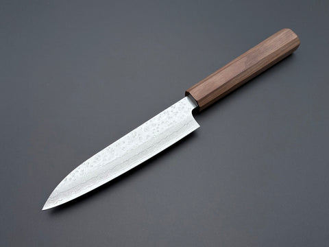 Makoto Kurosaki VG7 Damascus Tsuchime Petty 135mm