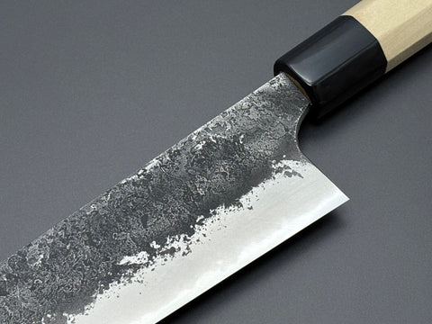 Naoki Mazaki White #2 Kurouchi Nashiji Gyuto 210mm