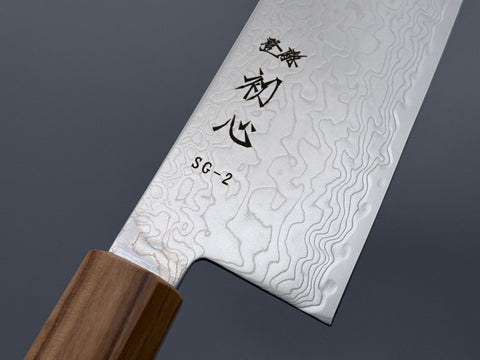 Hatsukokoro Ryuhyo SG2 Mirror Damascus Gyuto 240mm