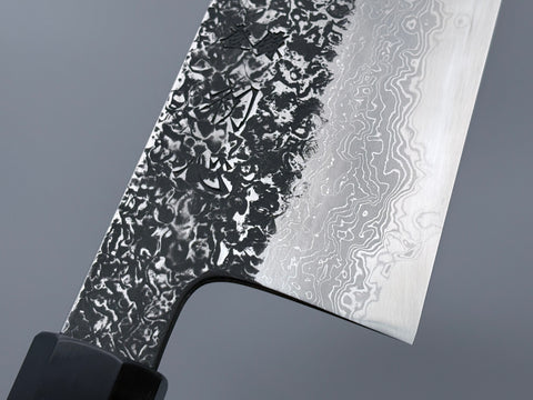 Masuda Yoshihide Blue #1 Kurouchi Damascus Gyuto 240mm