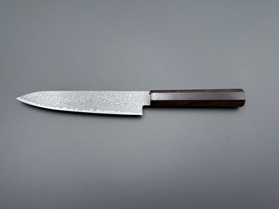 Hatsukokoro Ryuhyo SG2 Kurozome Damascus Petty 150mm