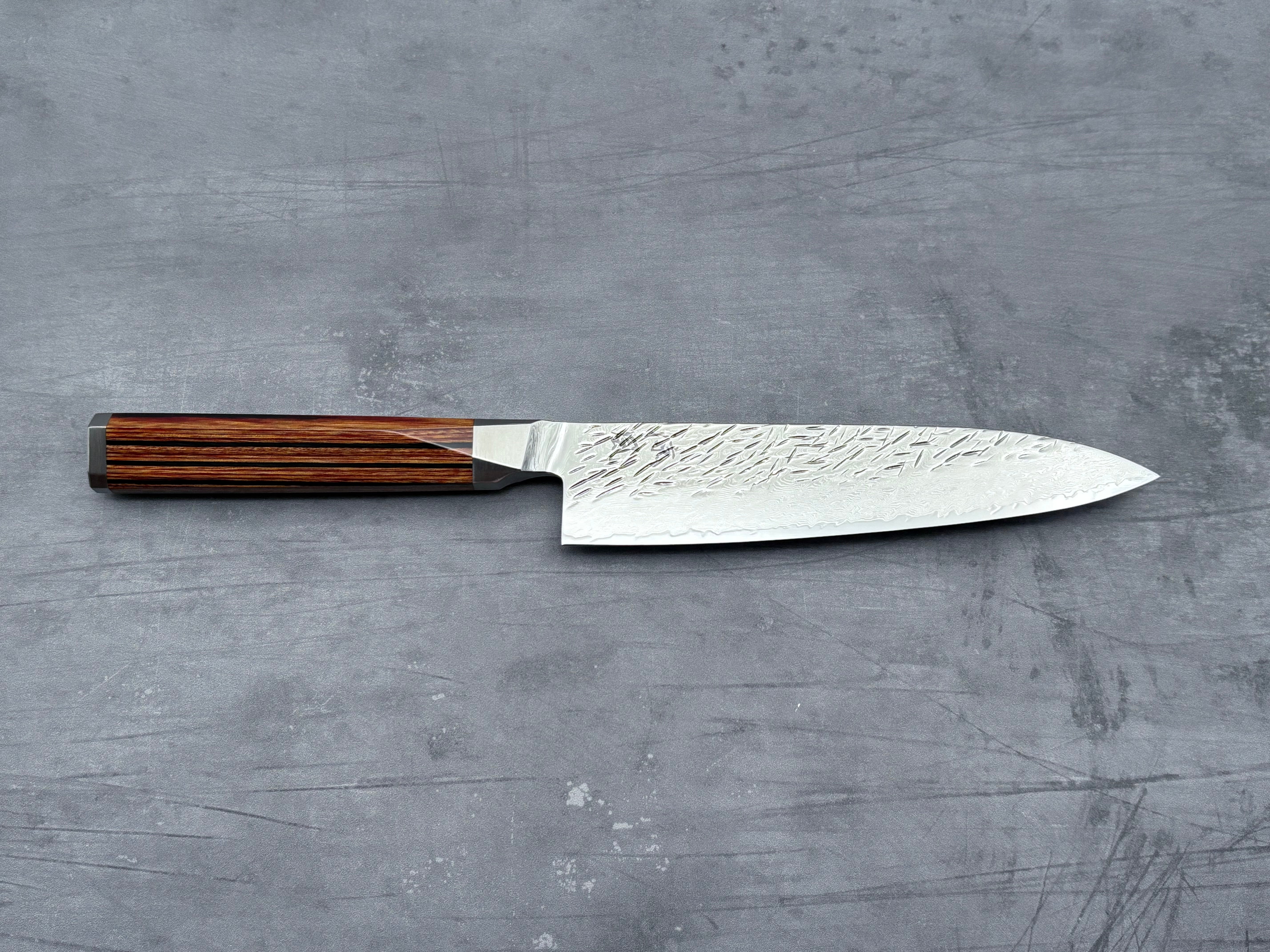 Ono Knife - Suzukaze SG2 Damascus Petty 150mm