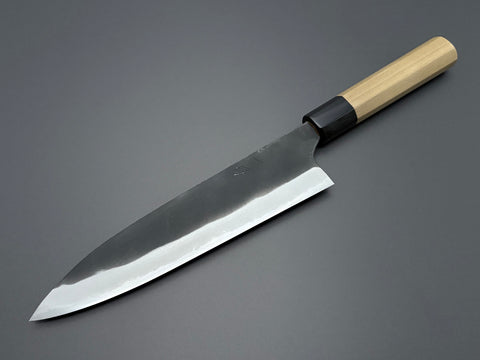 Naoki Mazaki White #2 Kurouchi Gyuto 210mm