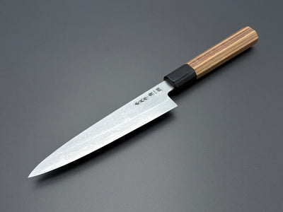 Satoshi Nakagawa Blue #1 Damascus Petty 150mm