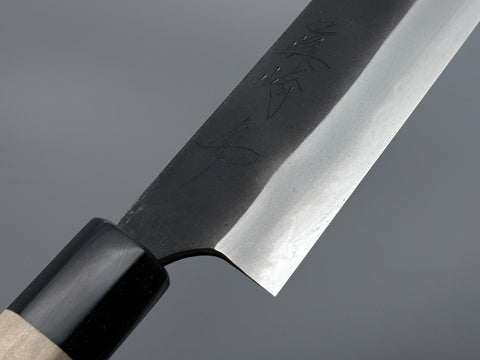 Naoki Mazaki White #2 Kurouchi Sujihiki 300mm