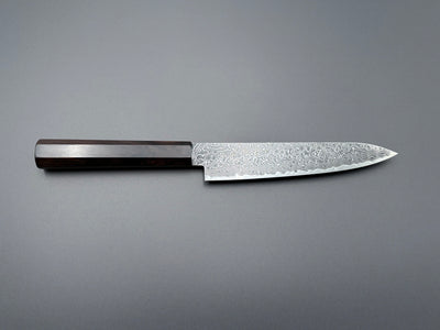 Hatsukokoro Ryuhyo SG2 Kurozome Damascus Petty 150mm