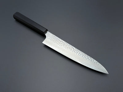 Hatsukokoro VG10 Damascus Tsuchime Gyuto 210mm