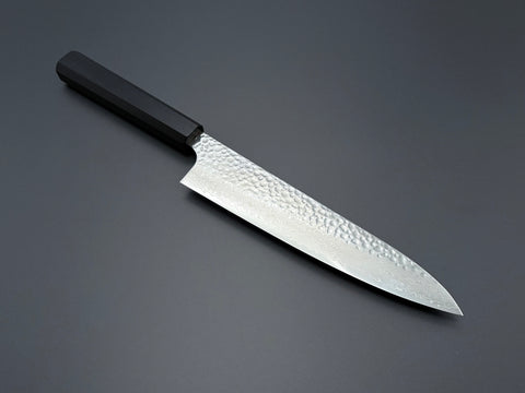 Hatsukokoro VG10 Damascus Tsuchime Gyuto 210mm