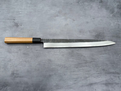 Hatsukokoro Blue #2 Kurouchi Yanagiba 330mm