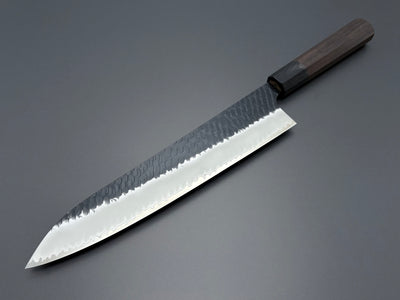 Nigara Hamono SG2 Kurouchi Tsuchime Gyuto 270mm