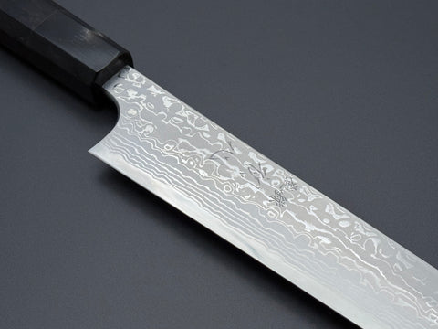 Yauji Yoshihiro Blue #2 Damascus Yanagiba 240mm