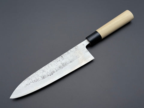 Fujiwara Nashiji Shirogami #1 Gyuto 195mm