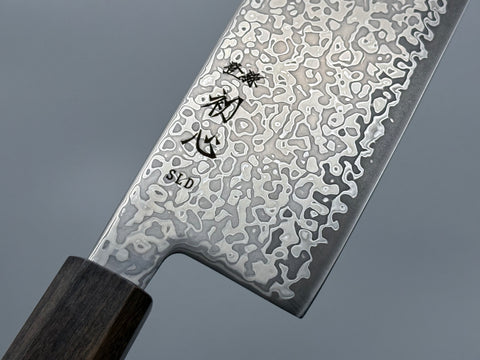 Hatsukokoro Hikari SLD Kurozome Damascus Nakiri