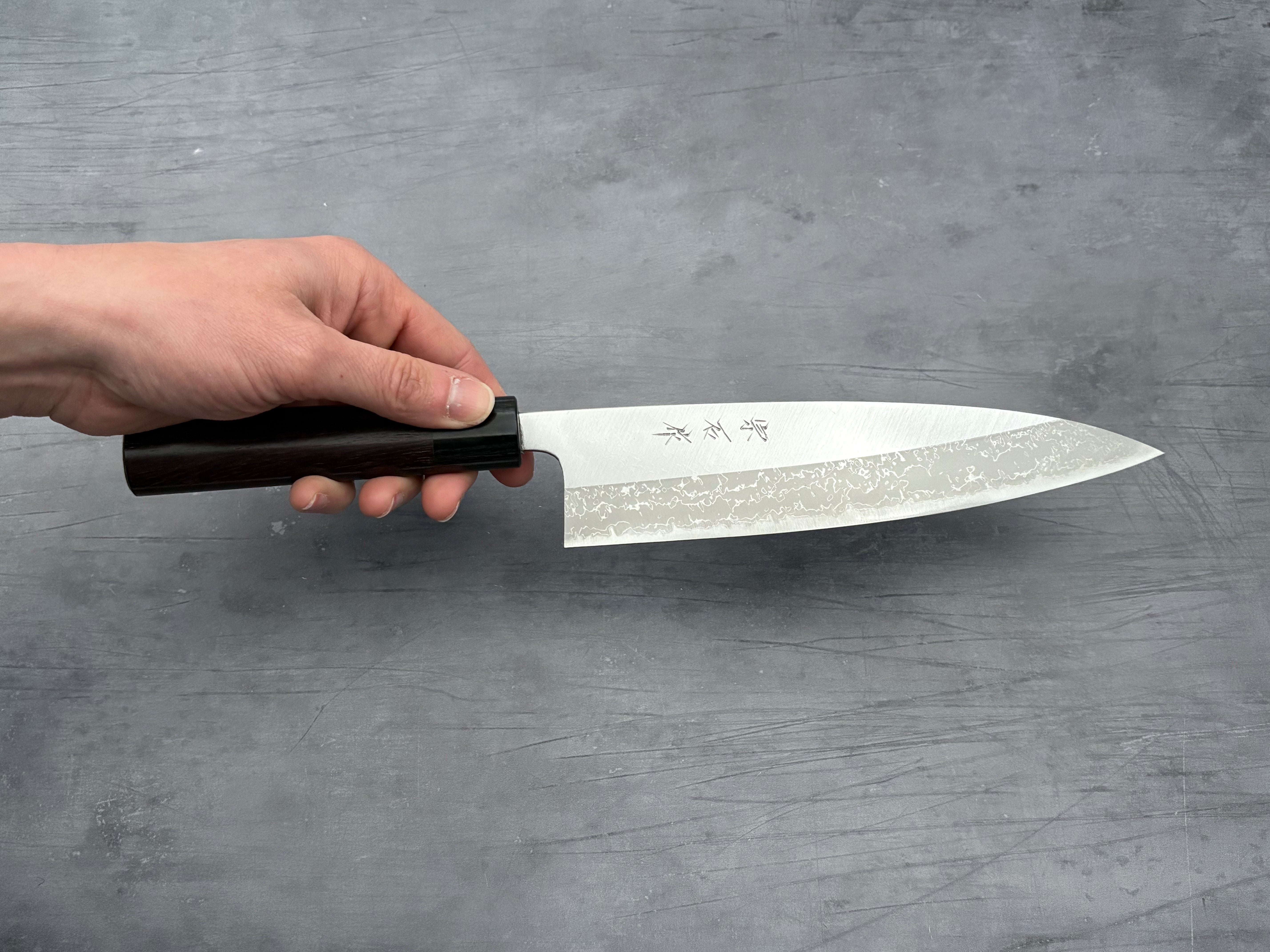Muneishi Aogami Damascus Gyuto 210mm