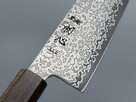 Hatsukokoro Hikari SLD Kurozome Damascus Gyuto 195mm