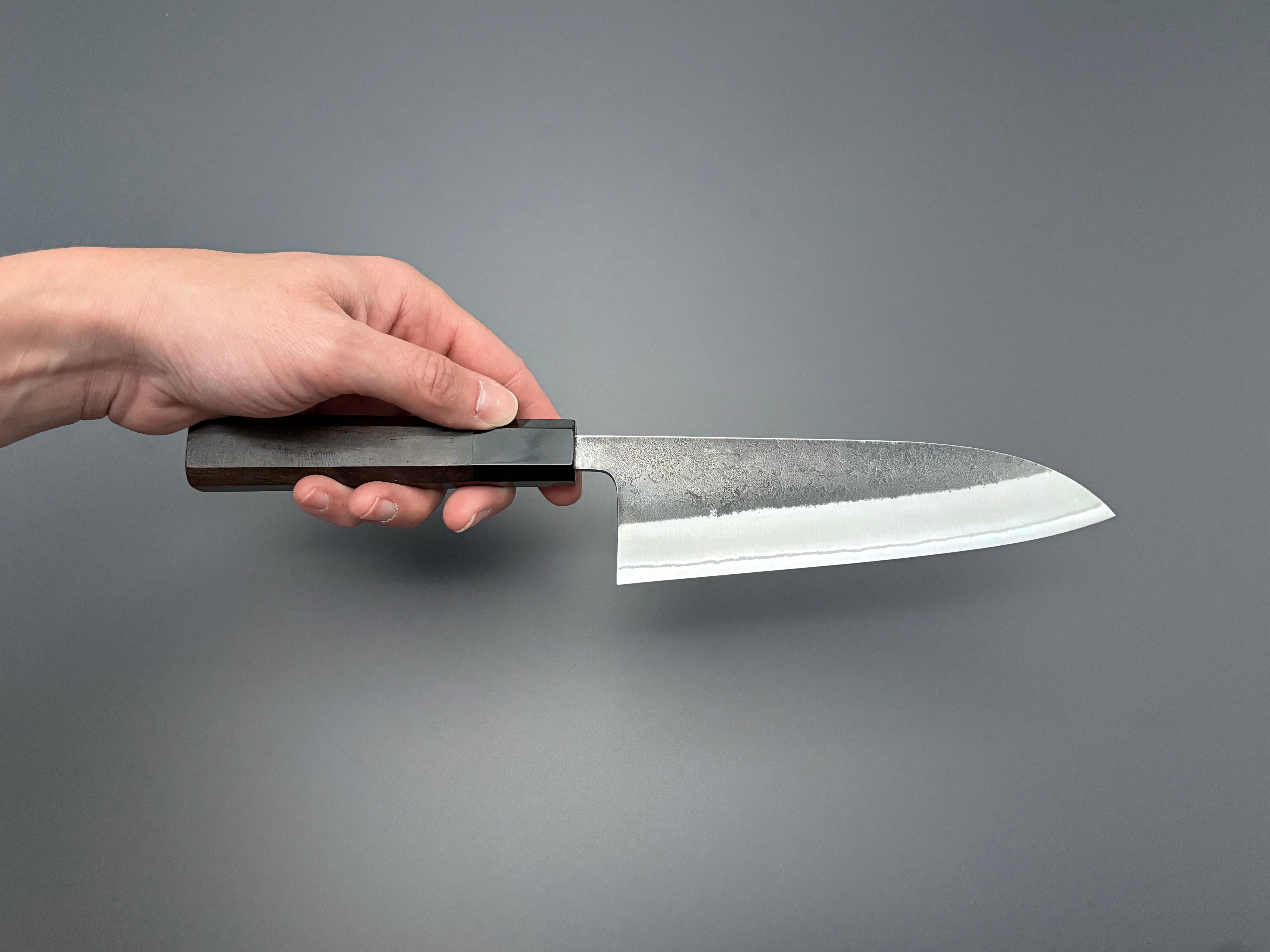 Yoshikane Hamono White #2 Kurouchi Santoku