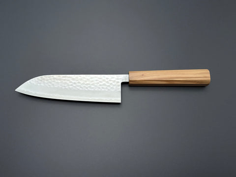 Masutani Hamono VG10 Kokuryu Tsuchime Santoku