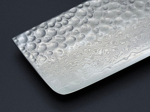 Hatsukokoro VG10 Damascus Tsuchime Nakiri