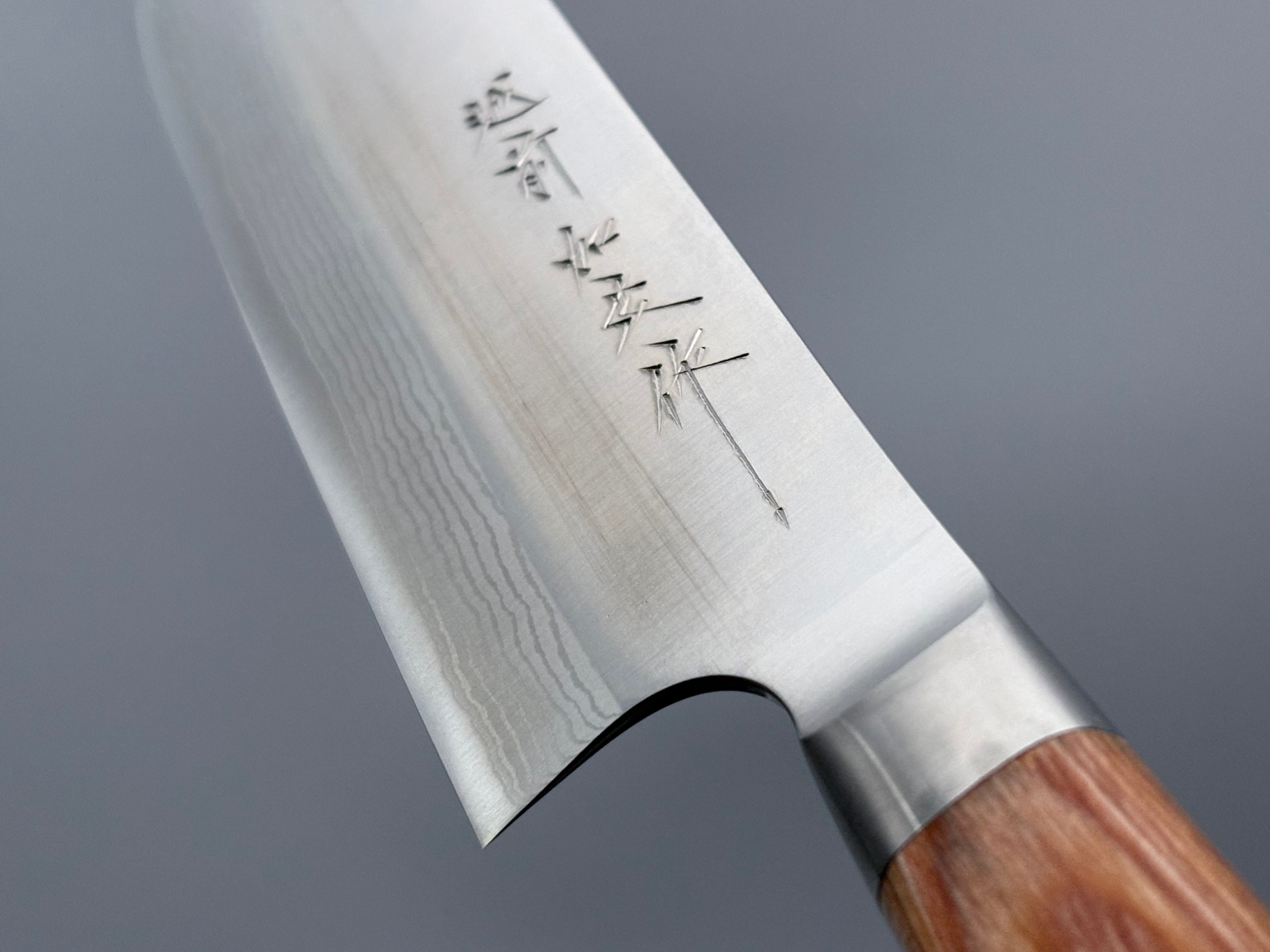 Katsuyasu Kamo VG10 Damascus Nakiri