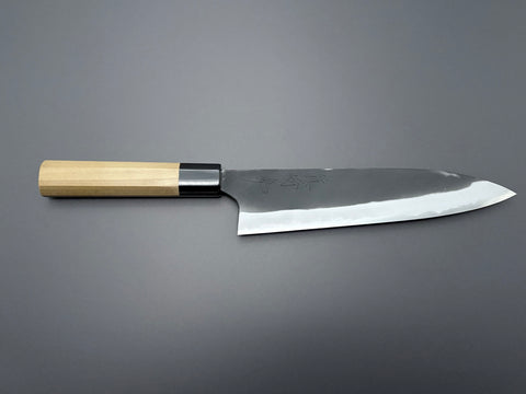 Naoki Mazaki White #2 Kurouchi Gyuto 210mm