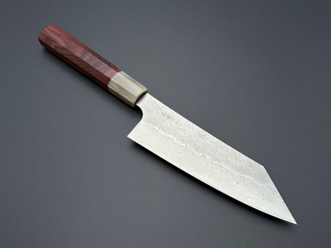 Nigara Hamono SG STRIX Damascus Bunka X Knifehandle37