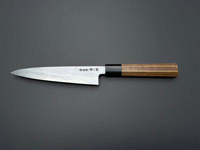 Satoshi Nakagawa Blue #1 Damascus Petty 150mm