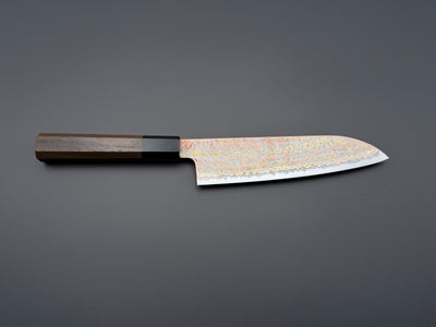 Hatsukokoro Hinotori V-Toku2 Rainbow Damascus Santoku
