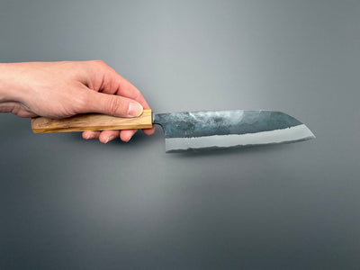 Miyao Cutlery Blue #2 Santoku
