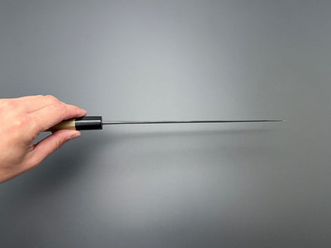 Naoki Mazaki White #2 Kurouchi Sujihiki 240mm