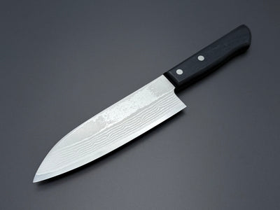 Tetsuhiro VG1 Damascus Santoku