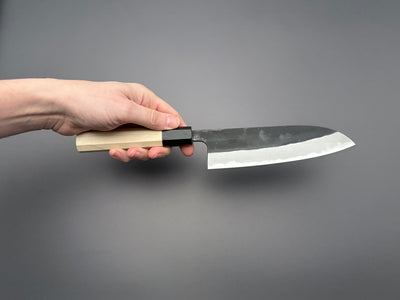 Nakamura Hamono Kaishin Blue #2 Kurouchi Santoku