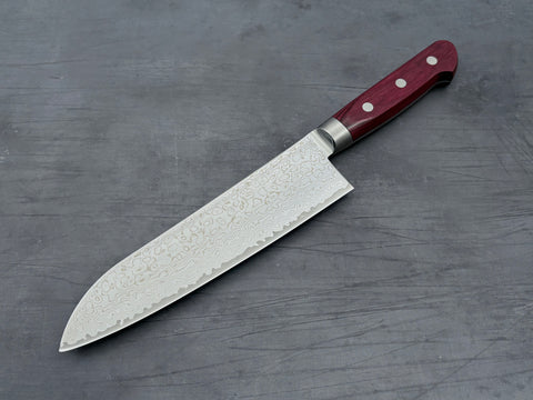 Tsunehisa AUS10 Damascus Santoku