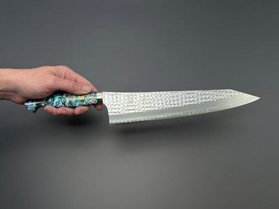 Yu Kurosaki Senko Gyuto 270mm with abalone handle