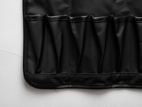 Porter 7 Pocket PVC Leather Trim Knife Roll