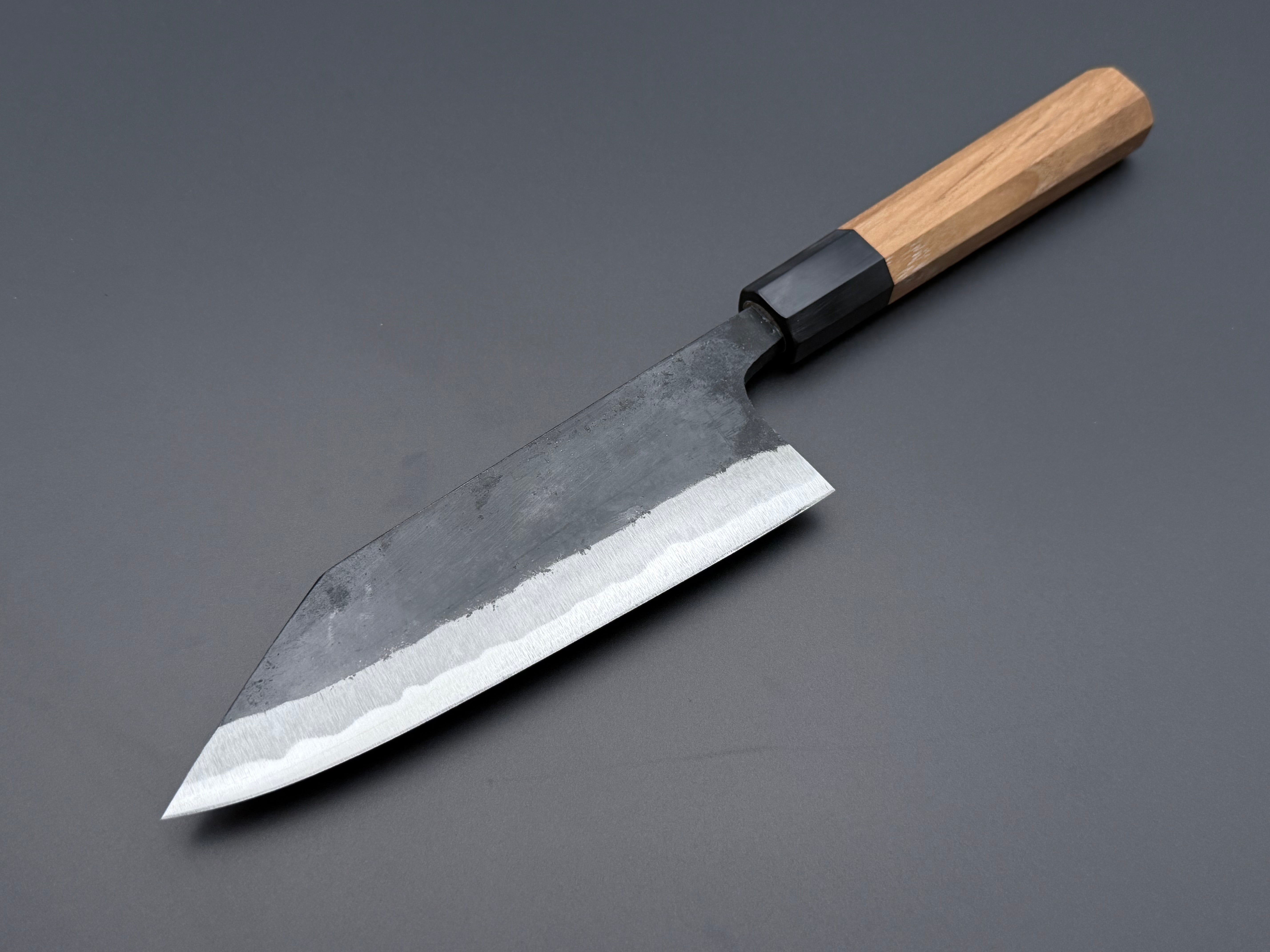 Hatsukokoro Kurokaze White #2 Kiritsuke Deba 165mm