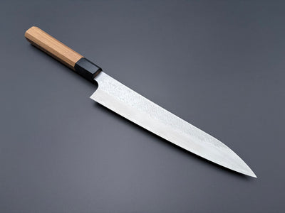 Nigara Hamono SG STRIX Damascus Sujihiki 240mm