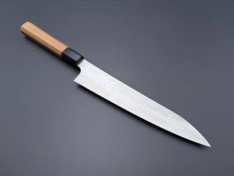 Nigara Hamono SG STRIX Damascus Sujihiki 240mm