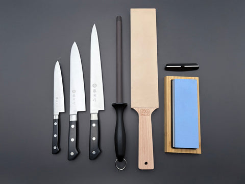 Tojiro Fujitora DP Bundle - Petty, Gyuto and Sujihiki