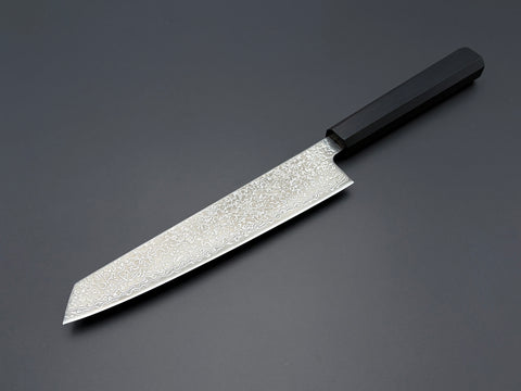 Hatsukokoro Hikari SLD Kurozome Damascus Kiritsuke Sujihiki 205mm