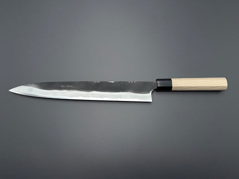 Naoki Mazaki White #2 Kurouchi Sujihiki 300mm