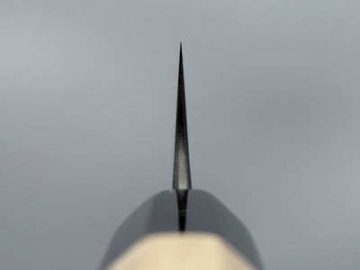 Naoki Mazaki White #2 Kurouchi Nashiji Petty 135mm