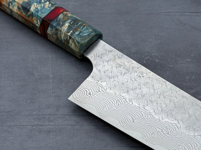 Nigara Hamono SG STRIX Damascus Gyuto 210mm x Letshandlethis