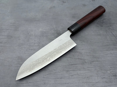 Muneishi Aogami Damascus Santoku